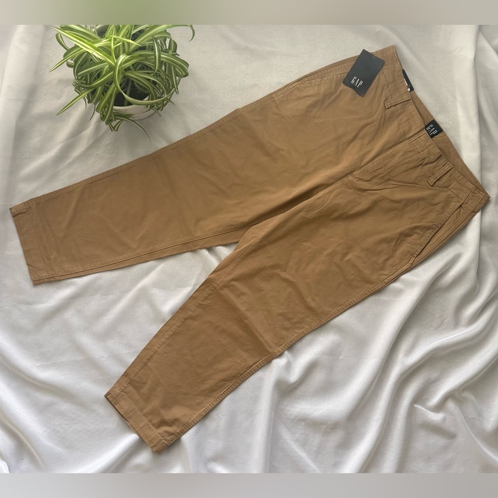 GAP Women’s Tan Slim Ankle Pants, size 12, NWT